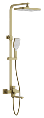 Душевая система BELZ цвет: брашированное золото (PVD-покрытие) (B24817-5) фото в интернет-магазине Русалия