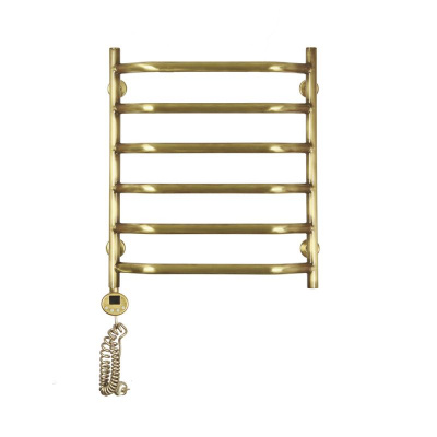 Электрический полотенцесушитель Лаура Плюс П6 500х600 АБР EL, античная бронза Domoterm фото в интернет-магазине Русалия