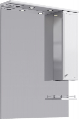 Зеркало 80 Barcelona белый Ba.02.08 Aqwella фото в интернет-магазине Русалия