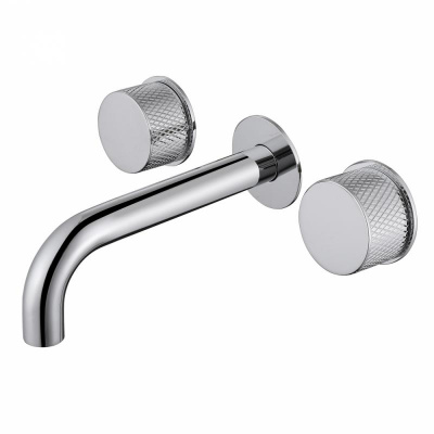 Смеситель ABBER Wasser Kreis AF81122 для раковины скрытого монтажа, хром фото в интернет-магазине Русалия