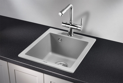 Кухонная мойка GRANULA (4201, АЛЮМИНИУМ) фото в интернет-магазине Русалия