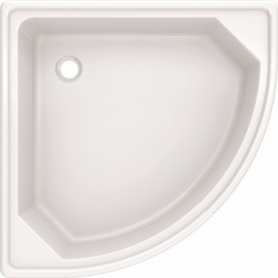 Стальной душевой поддон полукруг C00C 70x70 BLB фото в интернет-магазине Русалия