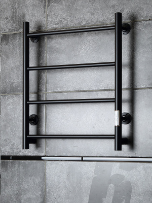 Полотенцесушитель электрический Аспект Пэк сп 1 60х50 черный ВГП Тругор фото в интернет-магазине Русалия