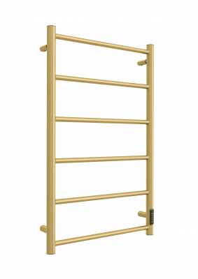 Полотенцесушитель ДВИН J neo 80/50 ЭлектрическийК диммер Золотой матовый 4657795054365 фото в интернет-магазине Русалия