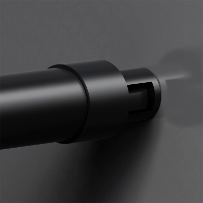 W94UWI-80-F1-BTE X-Joy Душевая перегородка 80x195, стекло прозр. 8 мм + покрытие, фурнитура черный Am.Pm фото в интернет-магазине Русалия