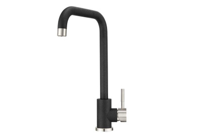 Смеситель для кухни GRANULA (ST-4033, ЧЁРНЫЙ) фото в интернет-магазине Русалия