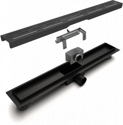 Желоб линейный ESBANO 700 мм M-RAIN-70MB фото в интернет-магазине Русалия