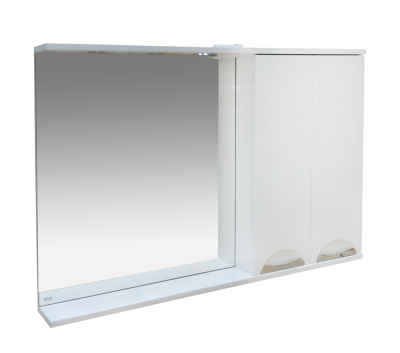 Зеркальный шкаф Куба 120 правый П-Куб-01120-011П Misty фото в интернет-магазине Русалия