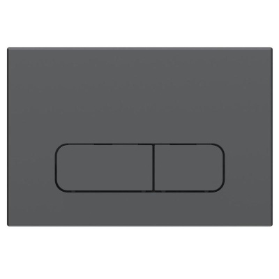 Кнопка смыва Vincea VFP-002GM, цвет вороненая сталь фото в интернет-магазине Русалия