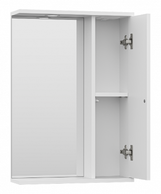 Зеркальный шкаф Лира 50 правый П-Лир04050-013П Misty фото в интернет-магазине Русалия