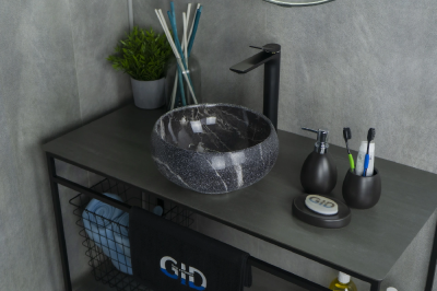 Раковина накладная Gid Mnc480 фото в интернет-магазине Русалия