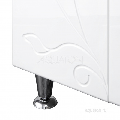 Тумба-умывальник Лиана 60 1A163101LL010 + Раковина Байкал-60 1WH109652 Акватон фото в интернет-магазине Русалия