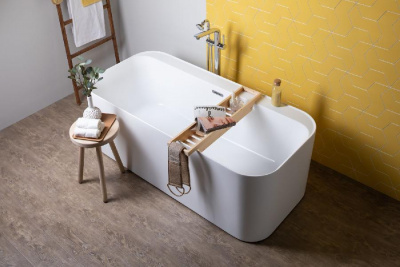 Акриловая ванна Allen Brau Infinity 1 170x80 2.21001.21 белый матовый фото в интернет-магазине Русалия