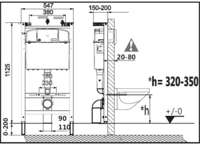 Инсталляция для подвесного унитаза Active WC ROCA фото в интернет-магазине Русалия Инсталляция для подвесного унитаза Active WC ROCA фото в интернет-магазине Русалия