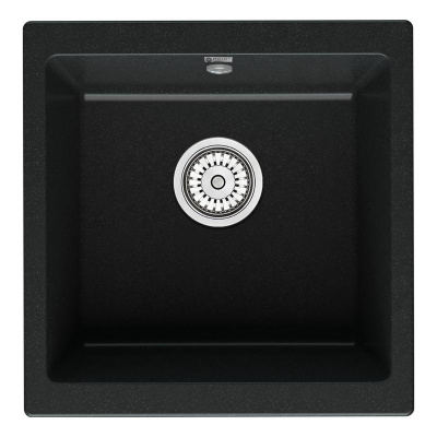 Мойка кухонная Point Бату 45 PN3008B, черный фото в интернет-магазине Русалия