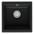 Мойка кухонная Point Бату 45 PN3008B, черный фото в интернет-магазине Русалия