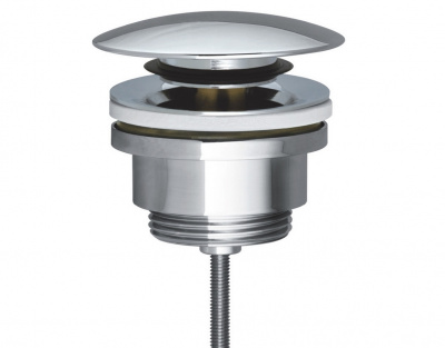 Донный клапан для раковины универсальный RD036 хром Ceramalux фото в интернет-магазине Русалия