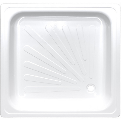 Стальной душевой поддон ANTIKA APS-90101 90x90 ВИЗ фото в интернет-магазине Русалия