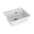 Кухонная мойка Maretti Kitchen KT490-WH, белый фото в интернет-магазине Русалия