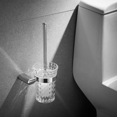 Ершик для унитаза Rose RG1700, хром фото в интернет-магазине Русалия