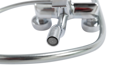 Душевая стойка со смесителем и изливом  AURORA-VSCM-CRM  Belbagno фото в интернет-магазине Русалия