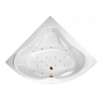 Гидромассажная ванна EXCELLENT Konsul 150x150 "RELAX" (золото) WAEX.KON15.RELAX.GL фото в интернет-магазине Русалия
