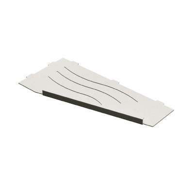 Полка в ванную комнату RGW MT-11W (Правая) фото в интернет-магазине Русалия