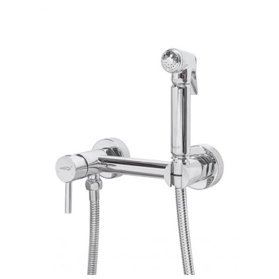 Гигиенический душ со смесителем Hansberge H0099C, хром фото в интернет-магазине Русалия