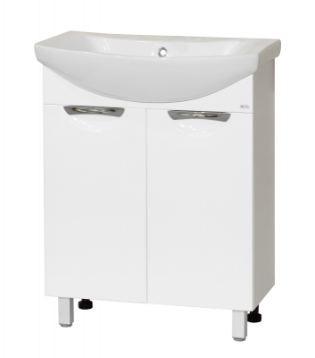 Тумба Лаванда 65 с раковиной Santek Балтика 65 Misty фото в интернет-магазине Русалия