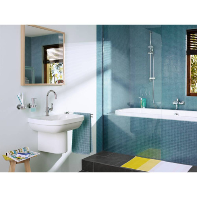 Смеситель для раковины с высоким изливом Eurosmart 23537002 Grohe фото в интернет-магазине Русалия