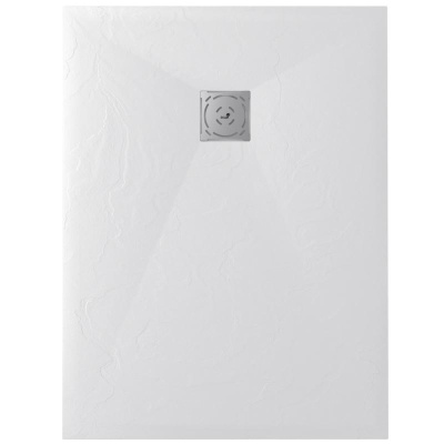 Каменный душевой поддон прямоугольный RGW ST-W Белый  700x1000 фото в интернет-магазине Русалия