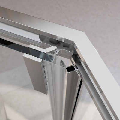 Душевой уголок CEZARES RELAX-304-P-1-100-C-CR фото в интернет-магазине Русалия