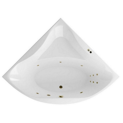 Гидромассажная ванна EXCELLENT Glamour 150x150 "LINE" (бронза) WAEX.GLA15.LINE.BR фото в интернет-магазине Русалия
