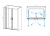 Распашная дверь для душа LE-06 120 RGW фото в интернет-магазине Русалия Распашная дверь для душа LE-06 120 RGW фото в интернет-магазине Русалия