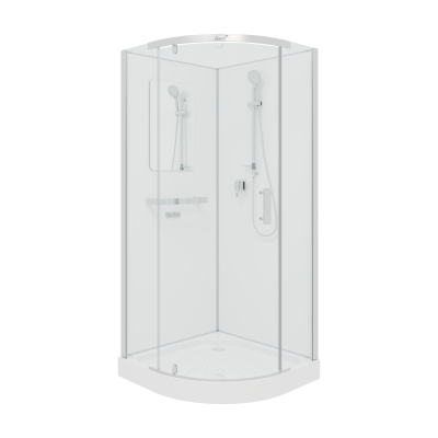 Кабина KORRA90T душевая Ceruttispa (90x90x205) фото в интернет-магазине Русалия
