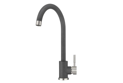 Смеситель для кухни GRANULA (ST-4031, ГРАФИТ) фото в интернет-магазине Русалия