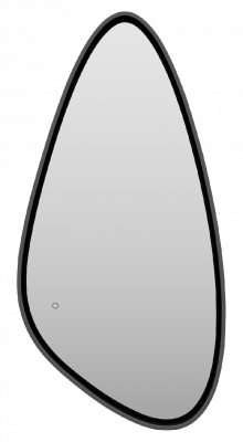 Зеркало Venus 600x1200 (черное) VEN-Var-060-black Brevita фото в интернет-магазине Русалия
