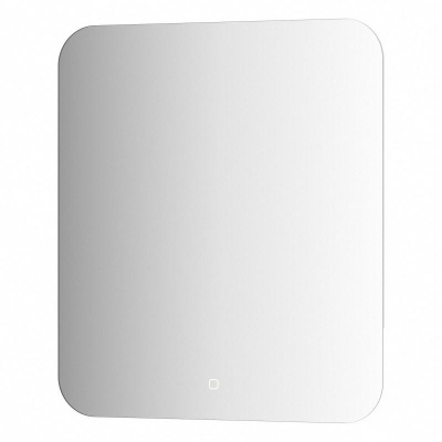 Зеркало  с LED-подсветкой настенное OPTI DEFESTO 60x70 см, DF 2806S фото в интернет-магазине Русалия