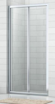 Cкладная дверь для душа 90 ECO-O-BS-90-C-Cr Cezares фото в интернет-магазине Русалия