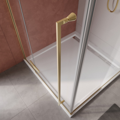 Душевой уголок Cezares LINER-A-1-90-C-BORO-R фото в интернет-магазине Русалия