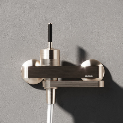 291000200 Arc, смеситель для ванной и душа, никель фото в интернет-магазине Русалия