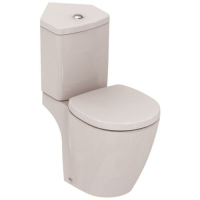Унитаз с угловым бачком E803601 + E120201 Connect Space Ideal Standard фото в интернет-магазине Русалия
