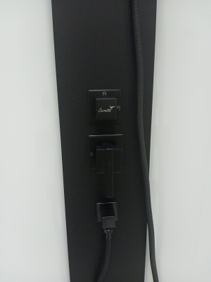 Кабина CHIKA901B душевая без крыши Ceruttispa (90x90x215-225) фото в интернет-магазине Русалия