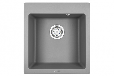 Кухонная мойка GRANULA (4651, АЛЮМИНИУМ) фото в интернет-магазине Русалия