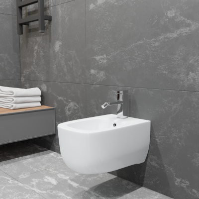 Керамическое подвесное биде KELSTON BD700-142W CHARUS фото в интернет-магазине Русалия