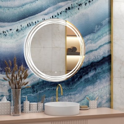 Зеркало с подсветкой Talisman d770 ЗЛП36 Continent фото в интернет-магазине Русалия