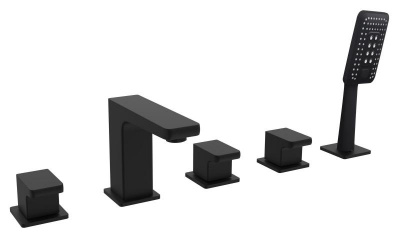 Смеситель на борт ванной с душем Lamberto 020106 NeOp AltroBagno фото в интернет-магазине Русалия