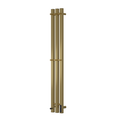 Полотенцесушитель электрический REFLEXION Тар RXT13110120GL 1100x120 золотой матовый, 7 крючков фото в интернет-магазине Русалия