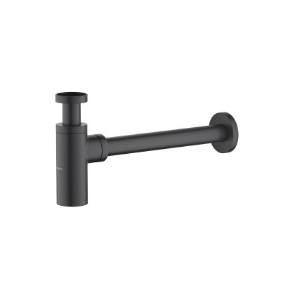 Сифон AQUATEK, матовый черный AQ6012MB фото в интернет-магазине Русалия