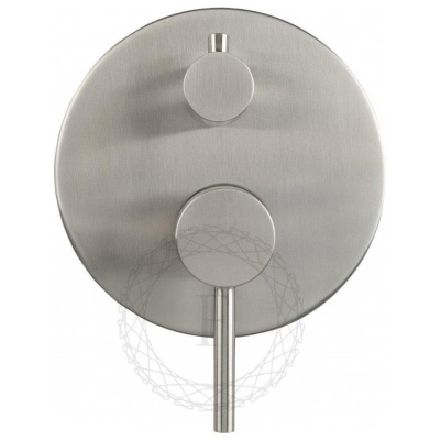 Душевая система встраиваемая FILARETE Roun FL1024NK, никель фото в интернет-магазине Русалия